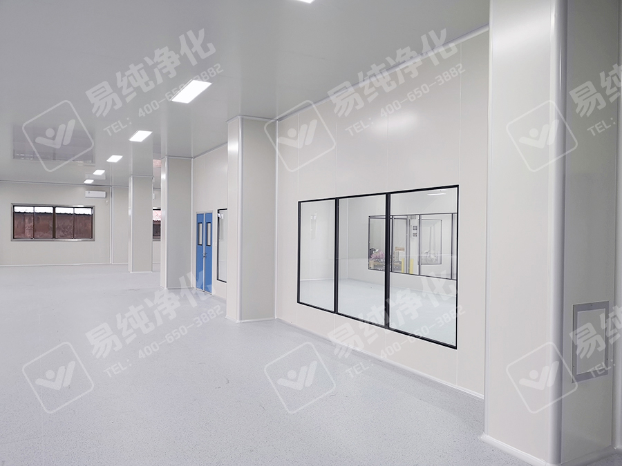 整體工程采用手工板裝修改造，吊頂采用手工單玻鎂凈化板，墻體采用手工巖棉板.jpg